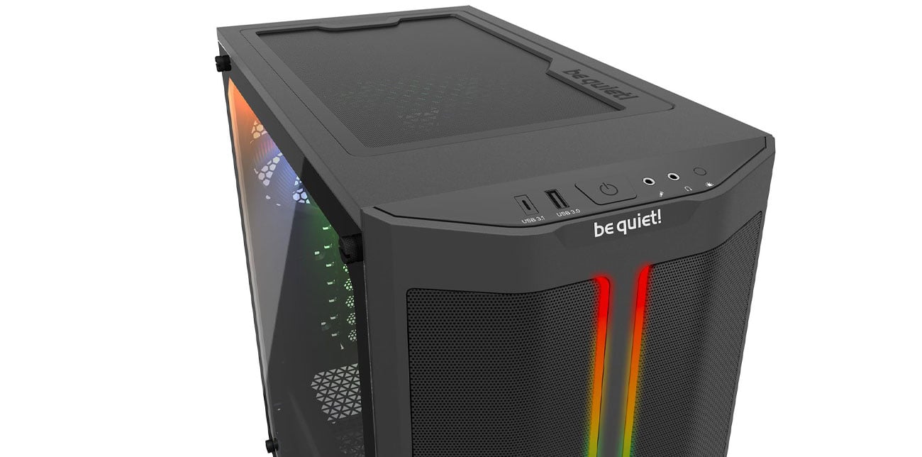 be quiet! Pure Base 500DX Black podświetlenie ARGB