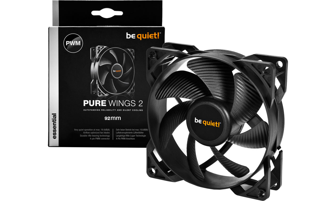 Wentylator do komputera be quiet! Pure Wings 2 PWM 92mm BL038