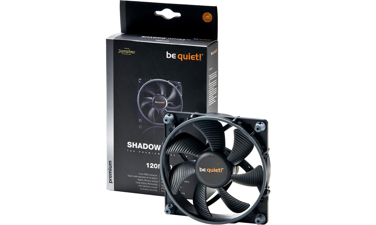 Wentylator do komputera be quiet! Shadow Wings 120mm High Speed BL055