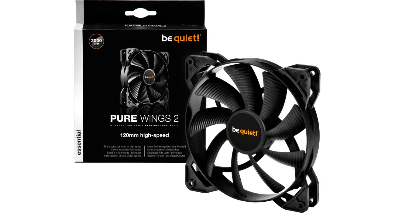 Wentylator do komputera be quiet! Pure Wings 2 120mm High-Speed BL080