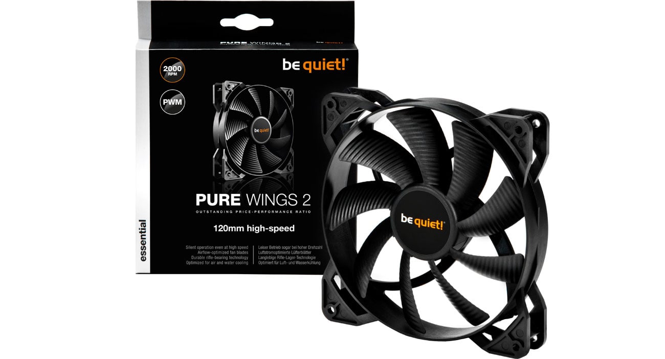 Wentylator do komputera be quiet! Pure Wings 2 120mm PWM High-Speed BL081