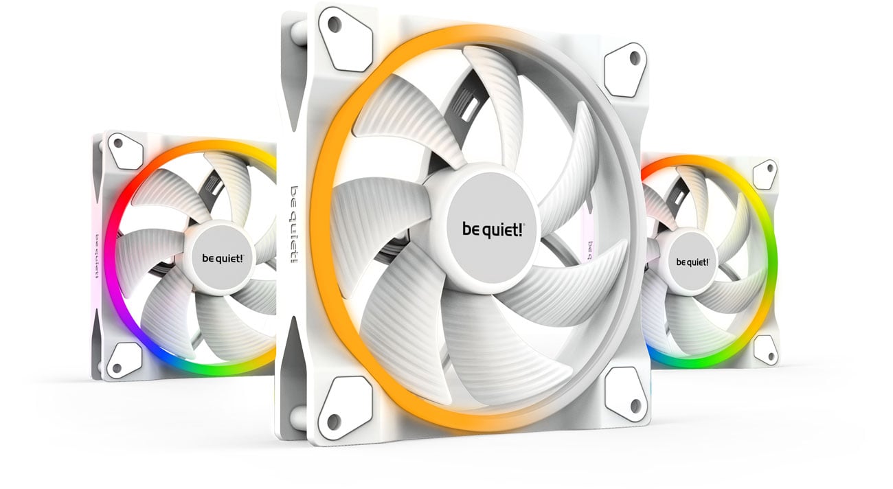 be quiet! Light Wings White 140 PWM Triple-Pack