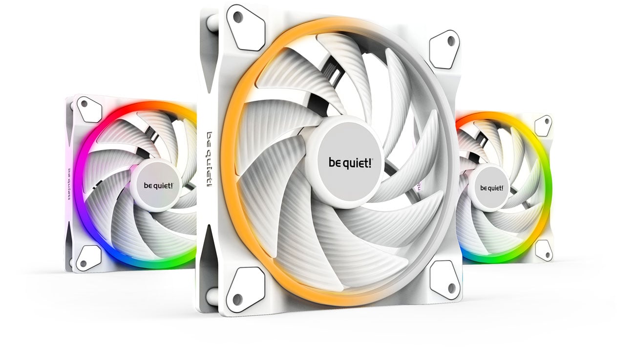 be quiet! Light Wings White 140 PWM high-speed Triple-Pack