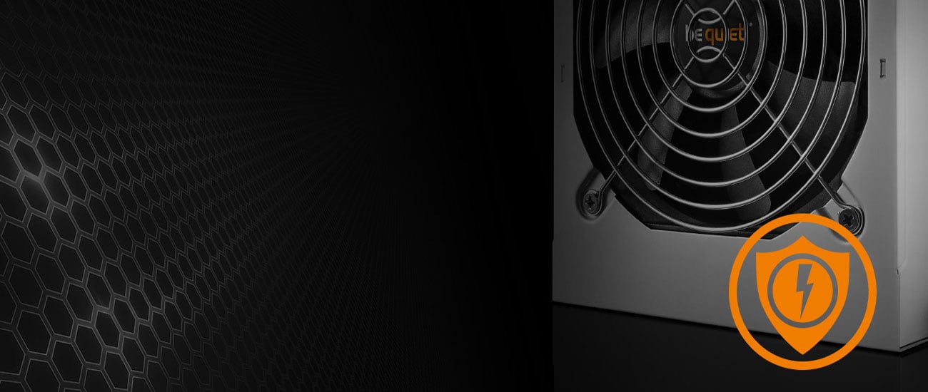 be quiet System Power B9 300W Bulk Pełny pakiet funkcji bezpieczeństwa