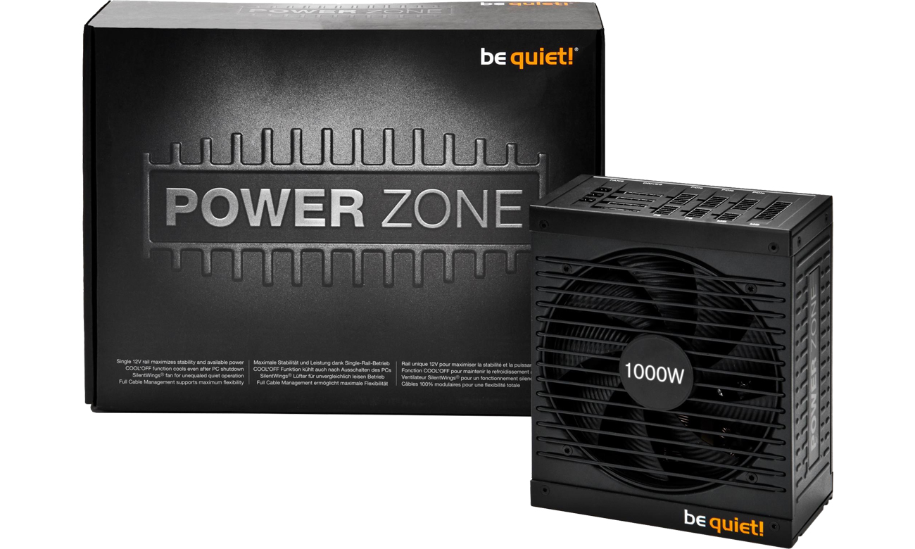 be quiet! 1000W Power Zone BOX BN213