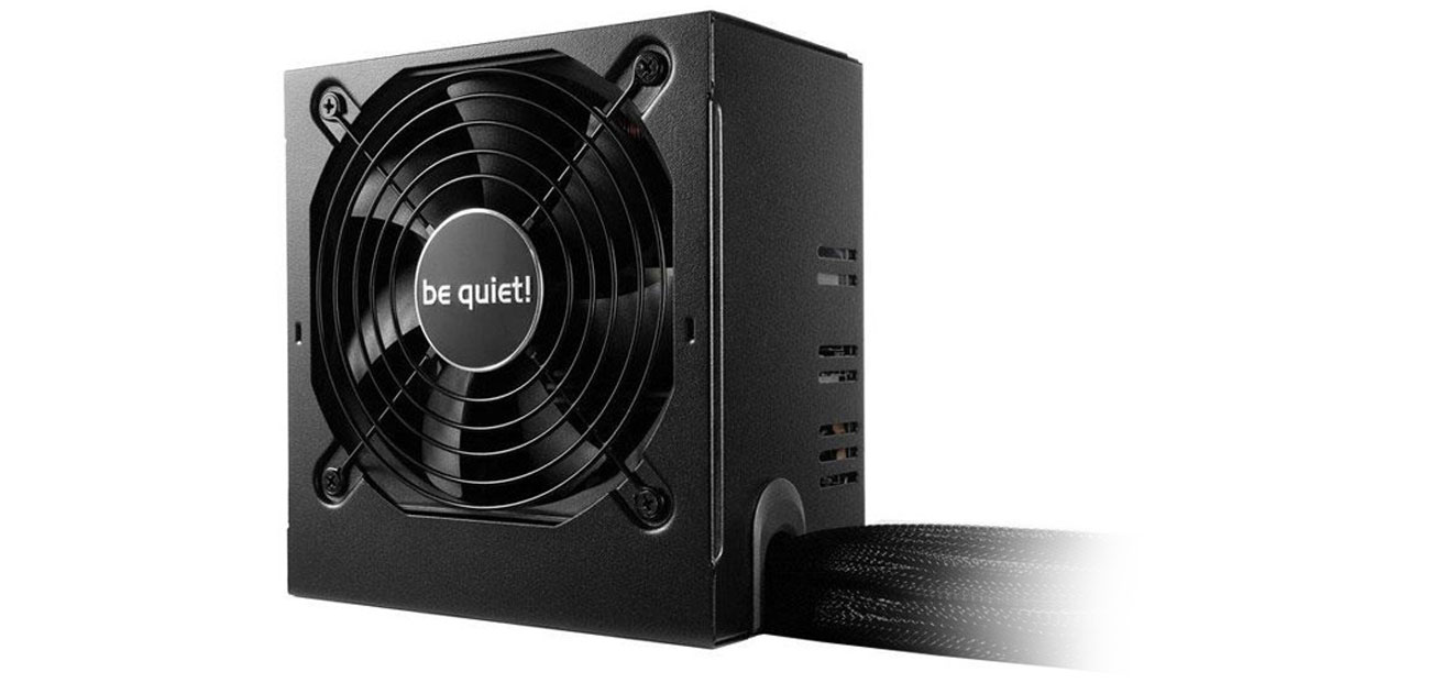 be quiet! 500W System Power 8 najwyższa jakość dwa złącza PCI kompatybilność