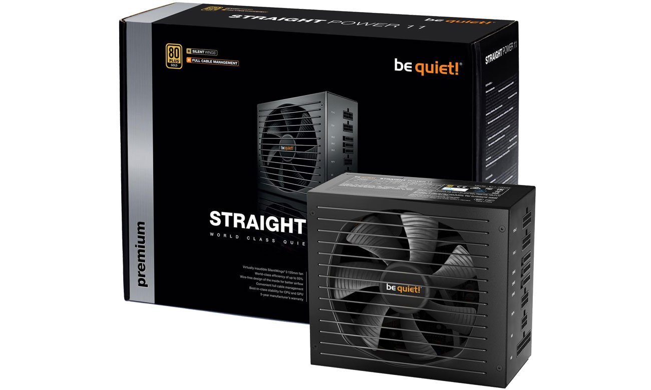 Zasilacz do komputera be quiet! 550W Straight Power 11 BN281