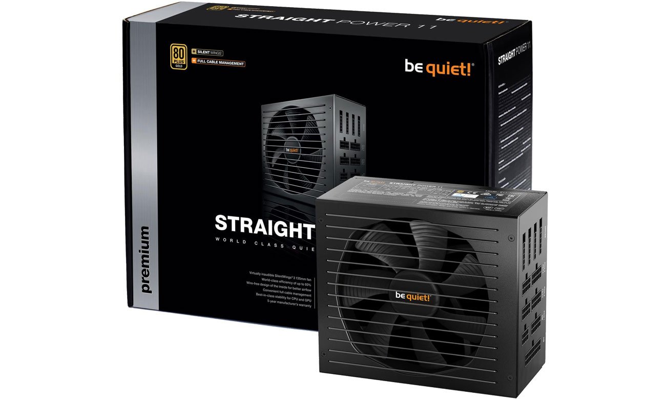 Zasilacz do komputera be quiet! 850W Straight Power 11 BN284