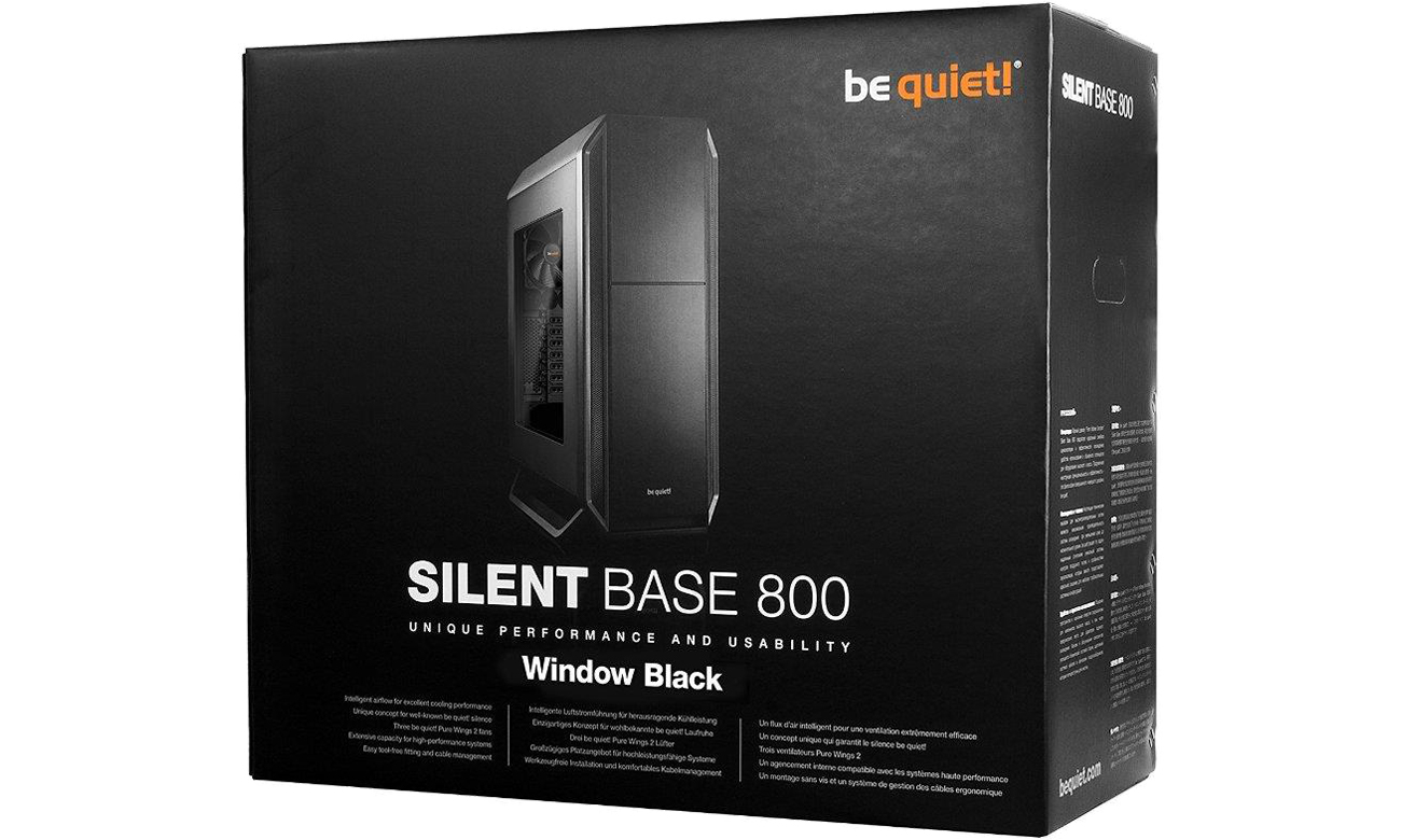 be quiet! Silent Base 800 box