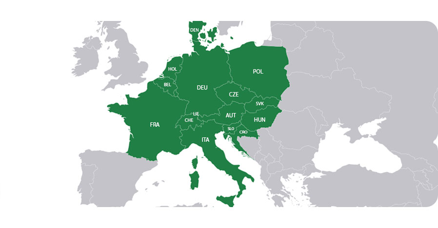 Mapy Navteq Europa Centralna 20 państw