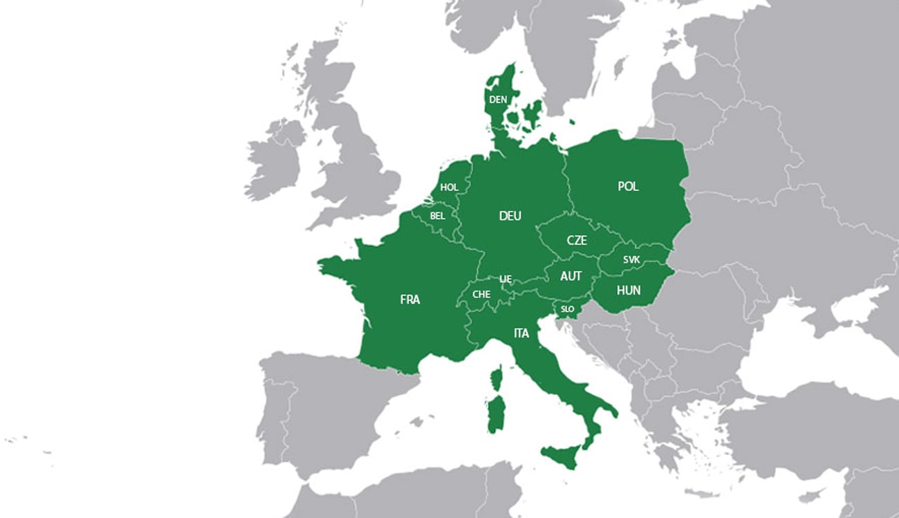 Mapy Navteq Europa Centralna 20 państw