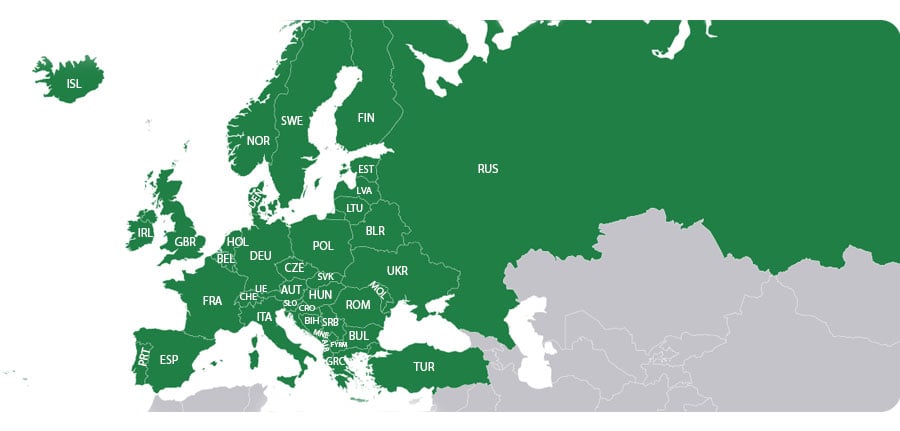 Mapy Navteq Europa Centralna 20 państw