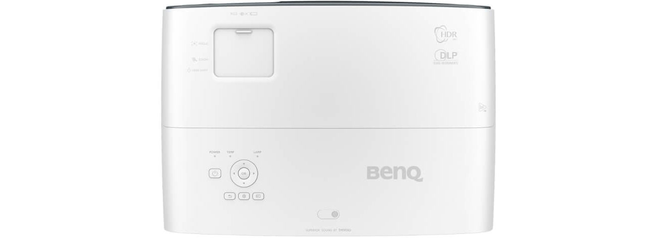 BenQ TK860 widok z góry