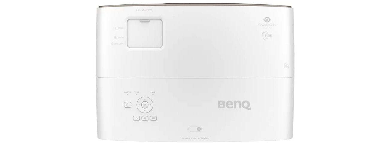 BenQ W2710 Draufsicht