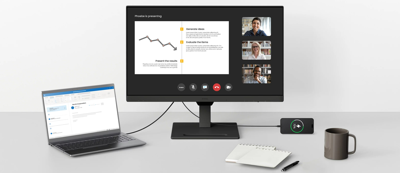 Monitor BenQ BL3290QT wygląd