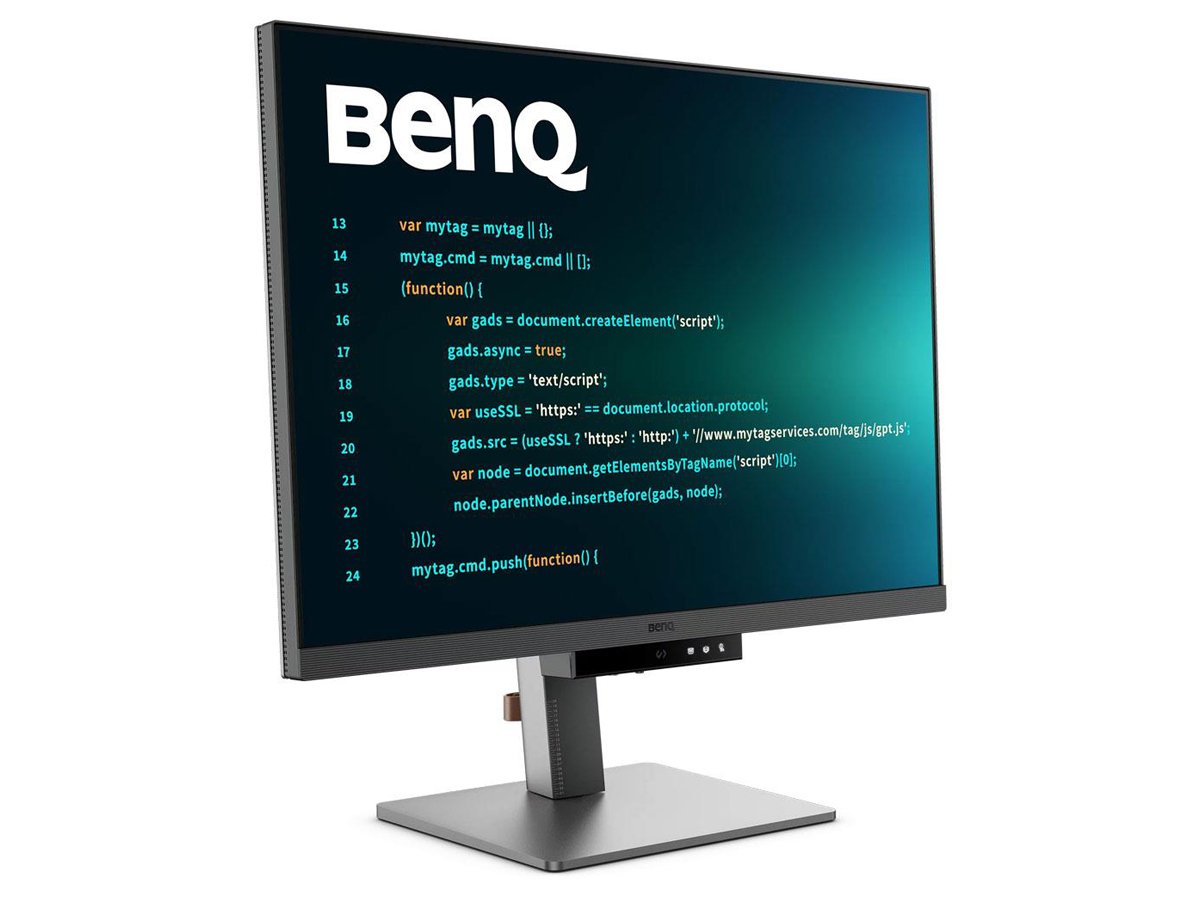 Monitor BenQ RD280U - Widok od przodu pod kątem