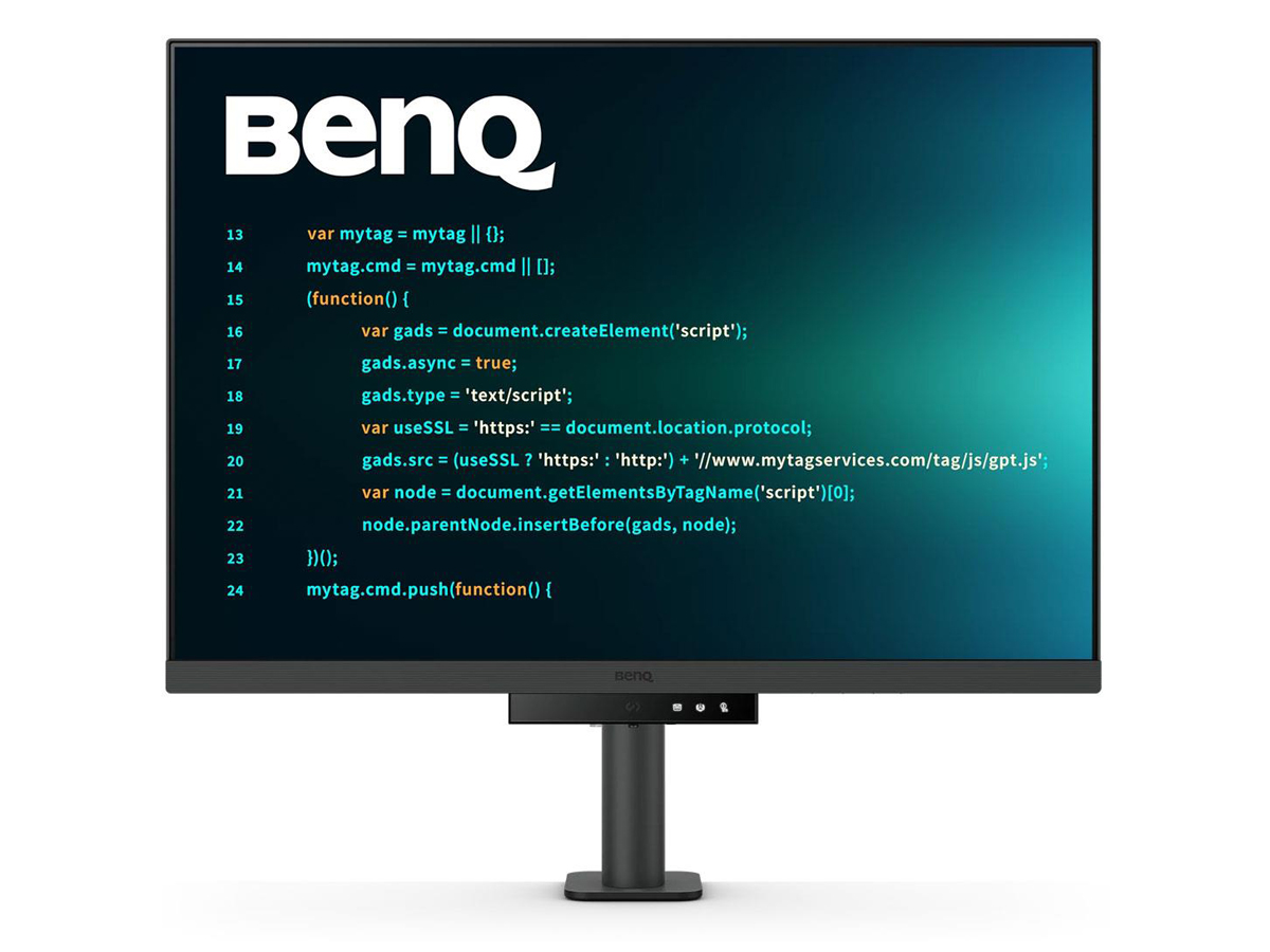 Monitor BenQ GW2490T - Widok od przodu pod kątem