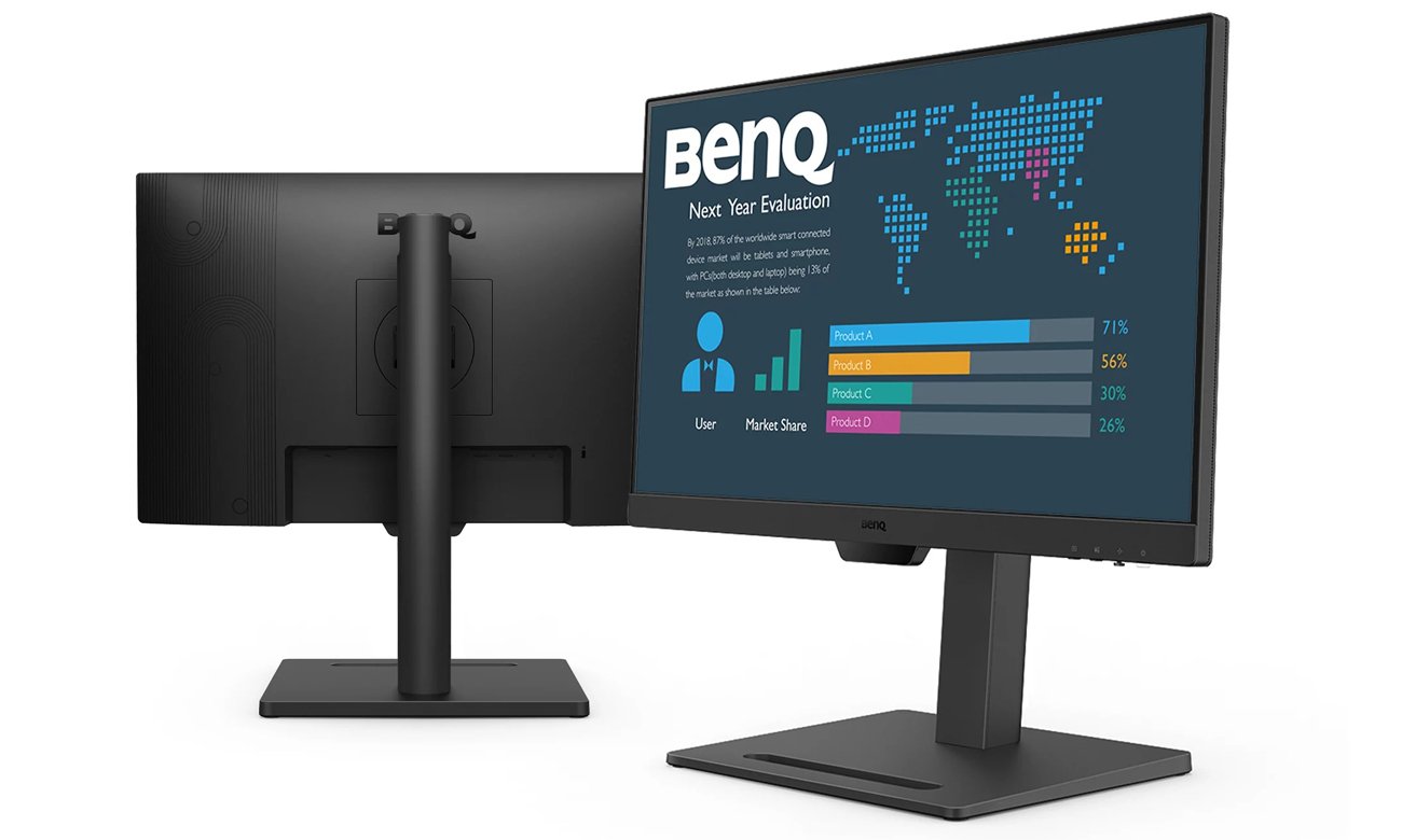 Monitor BenQ BL2490T - Widok ogólny