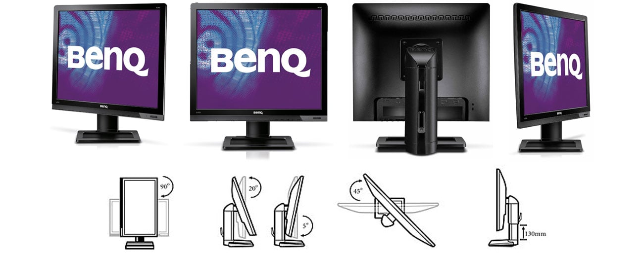 BenQ BL902TM system regulacji