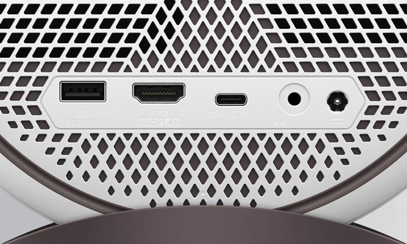 BenQ GV31 porty