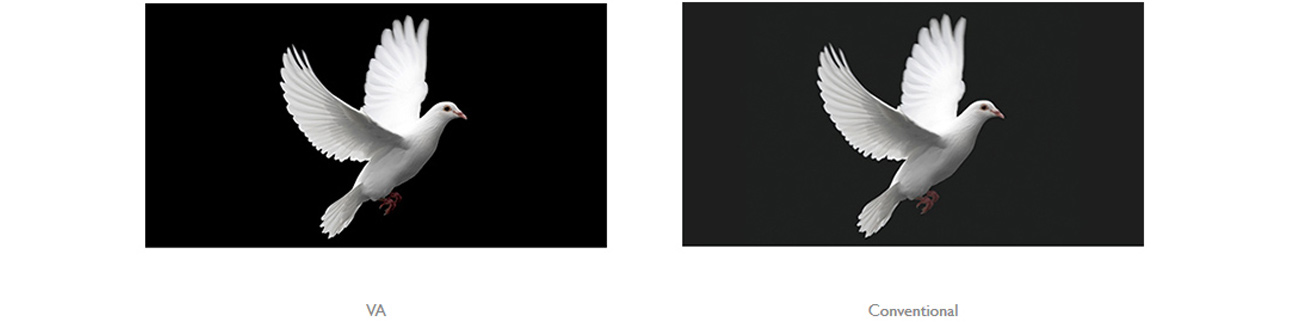 Ultra wysoki współczynnik kontrastu