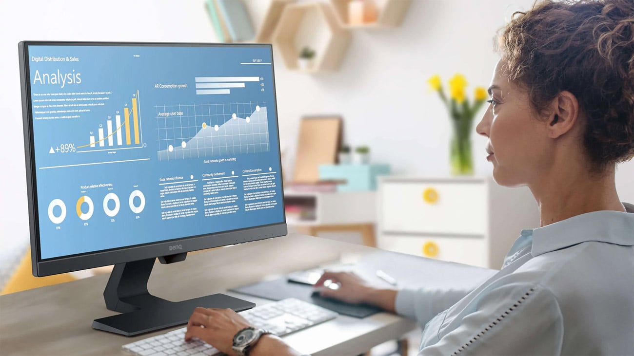 BenQ GW2480L Komfort pracy