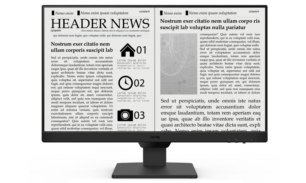 Monitor BenQ GW2490 ekran