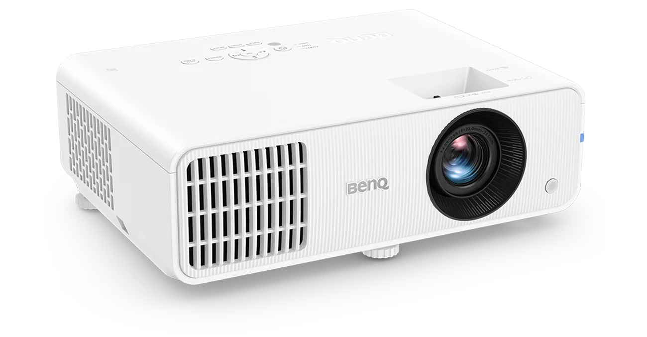 BenQ LW550 widok z przodu pod kątem