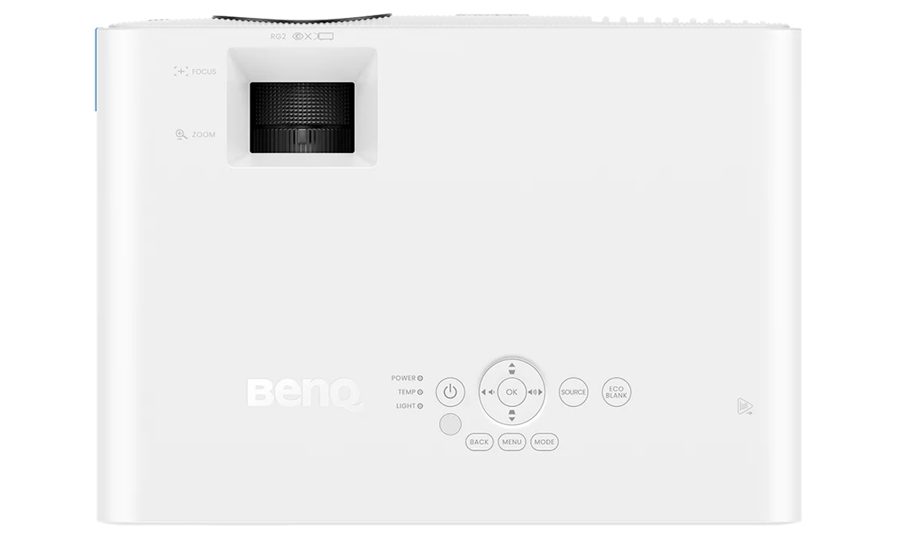 BenQ LW550 widok z góry
