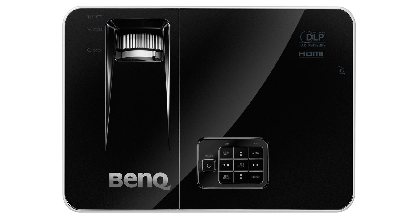 Projektor BenQ MW724 tryb braku sygnału źródłowego