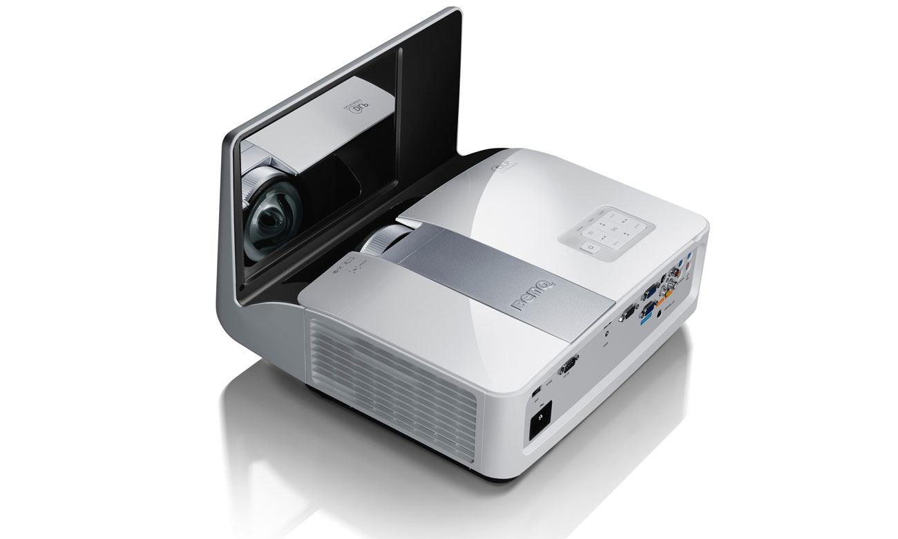 Projektor BenQ MX842UST DLP ostrość przejrzystość ultra czytleność kontrast