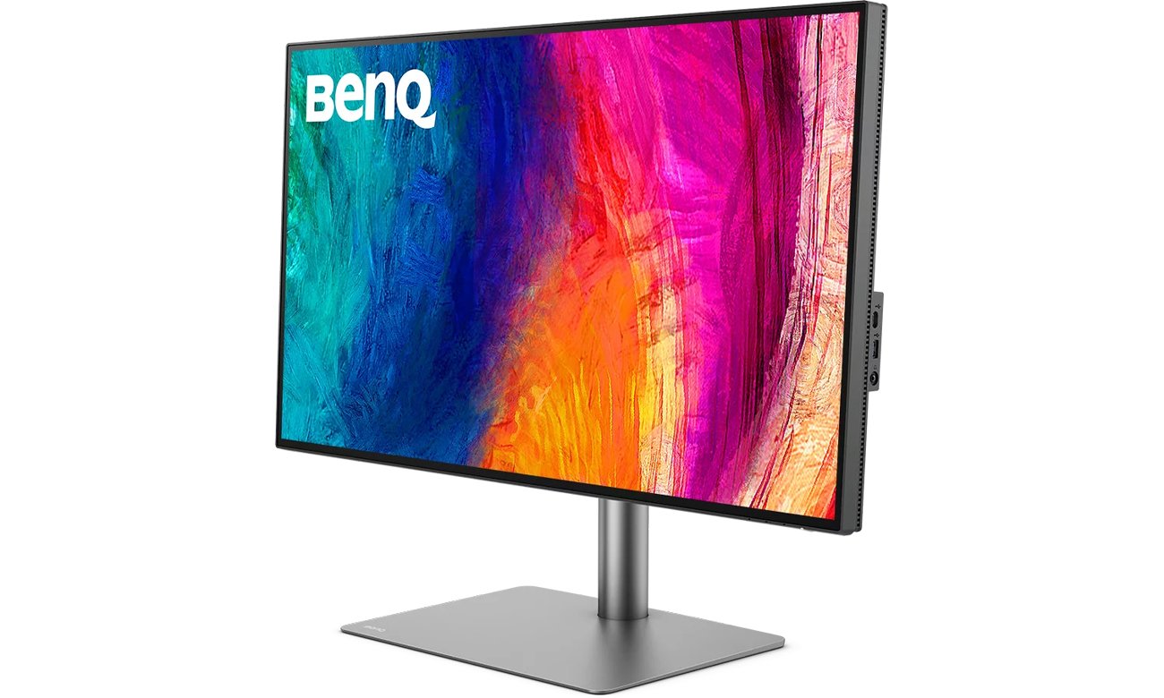 Monitor BenQ PD3225U widok z boku
