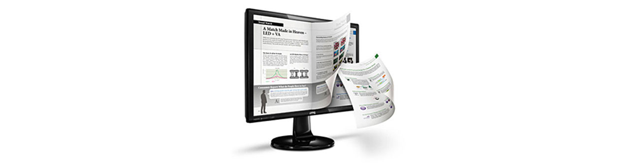 Monitor BenQ VW 2235H tryb odczytu optymalna jakość
