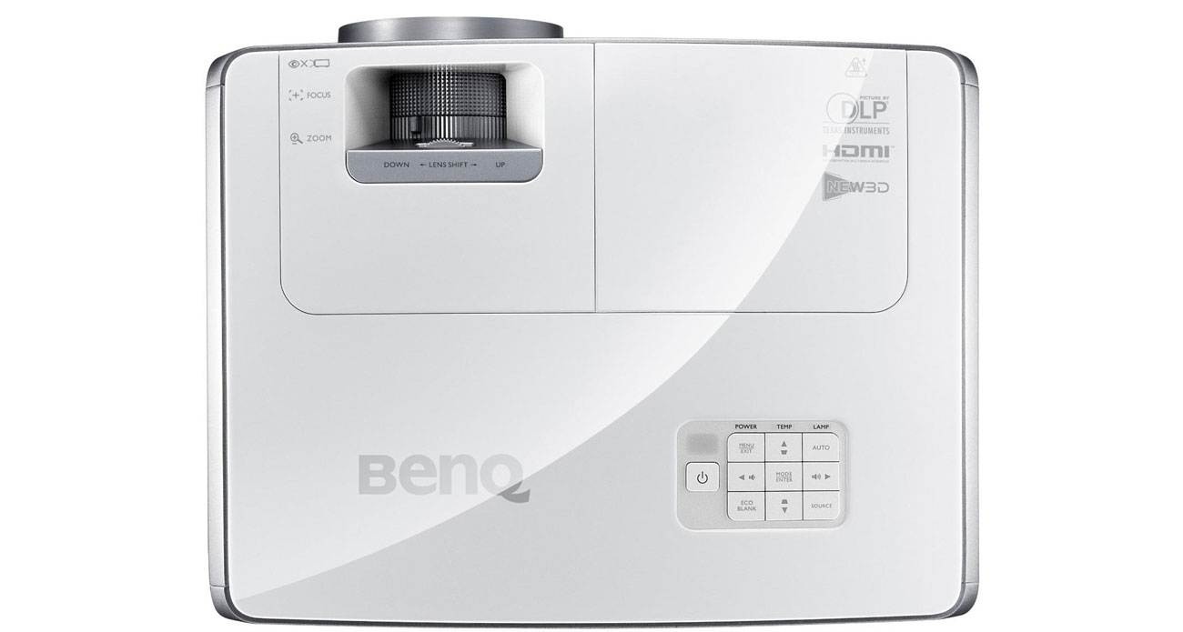 BenQ W1300 nowoczesne rozwiązania tryb eco blank tryb braku sygnału źródłowego