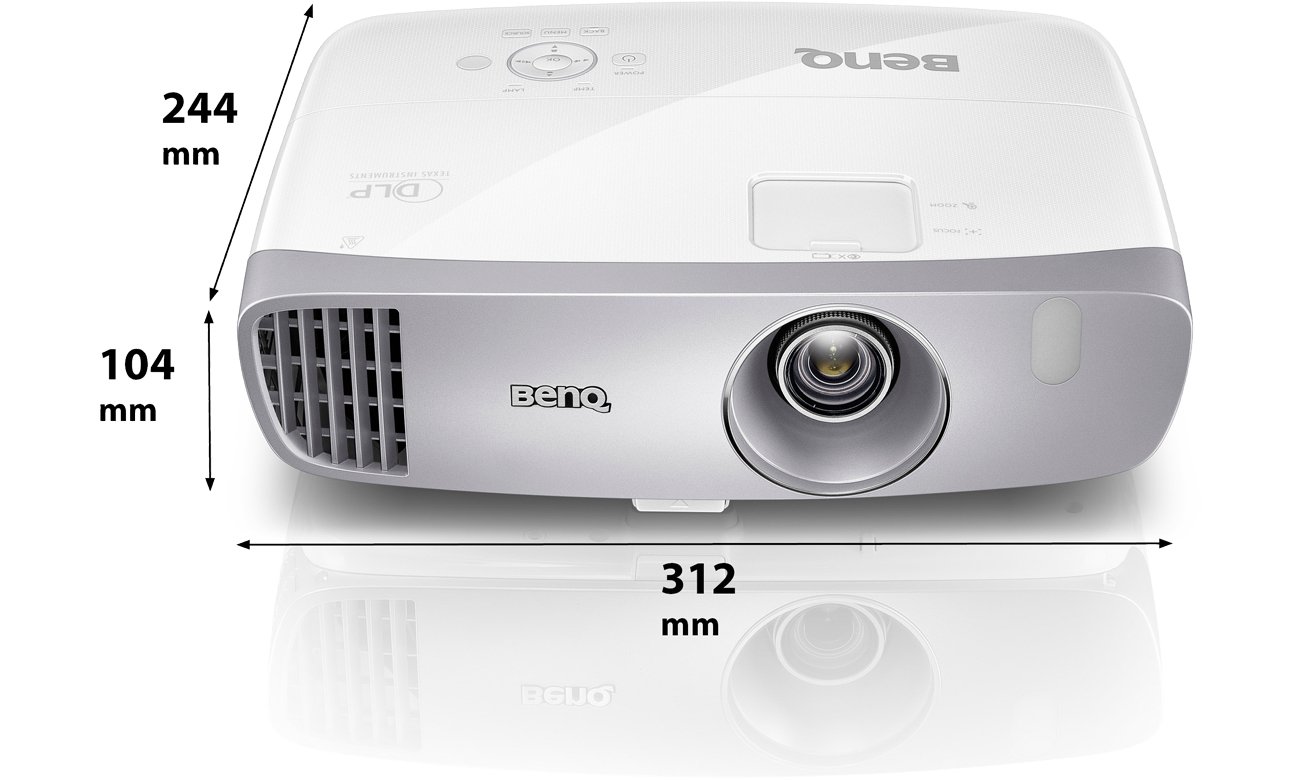BenQ W1110 Nowoczesna estetyla