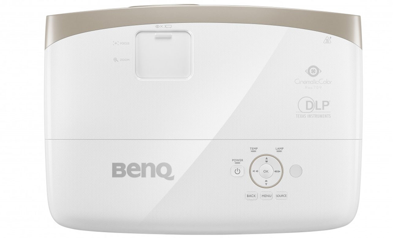 BenQ W2000w Widok Z Góry