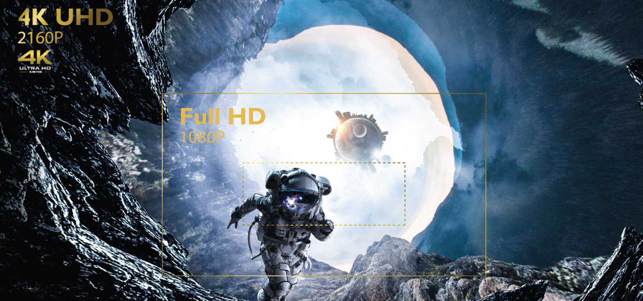 Projektor kina domowego BenQ W5700 DLP 4K