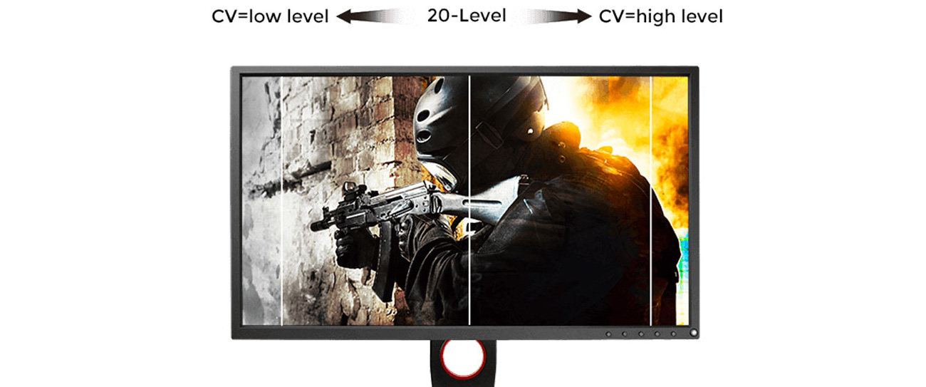 BenQ ZOWIE XL2735 color vibrance