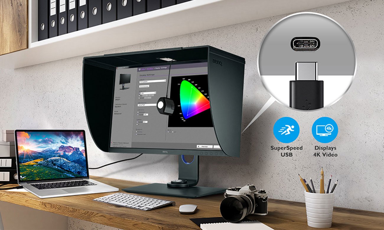 BenQ SW271 Funkcjonalność i Desgin