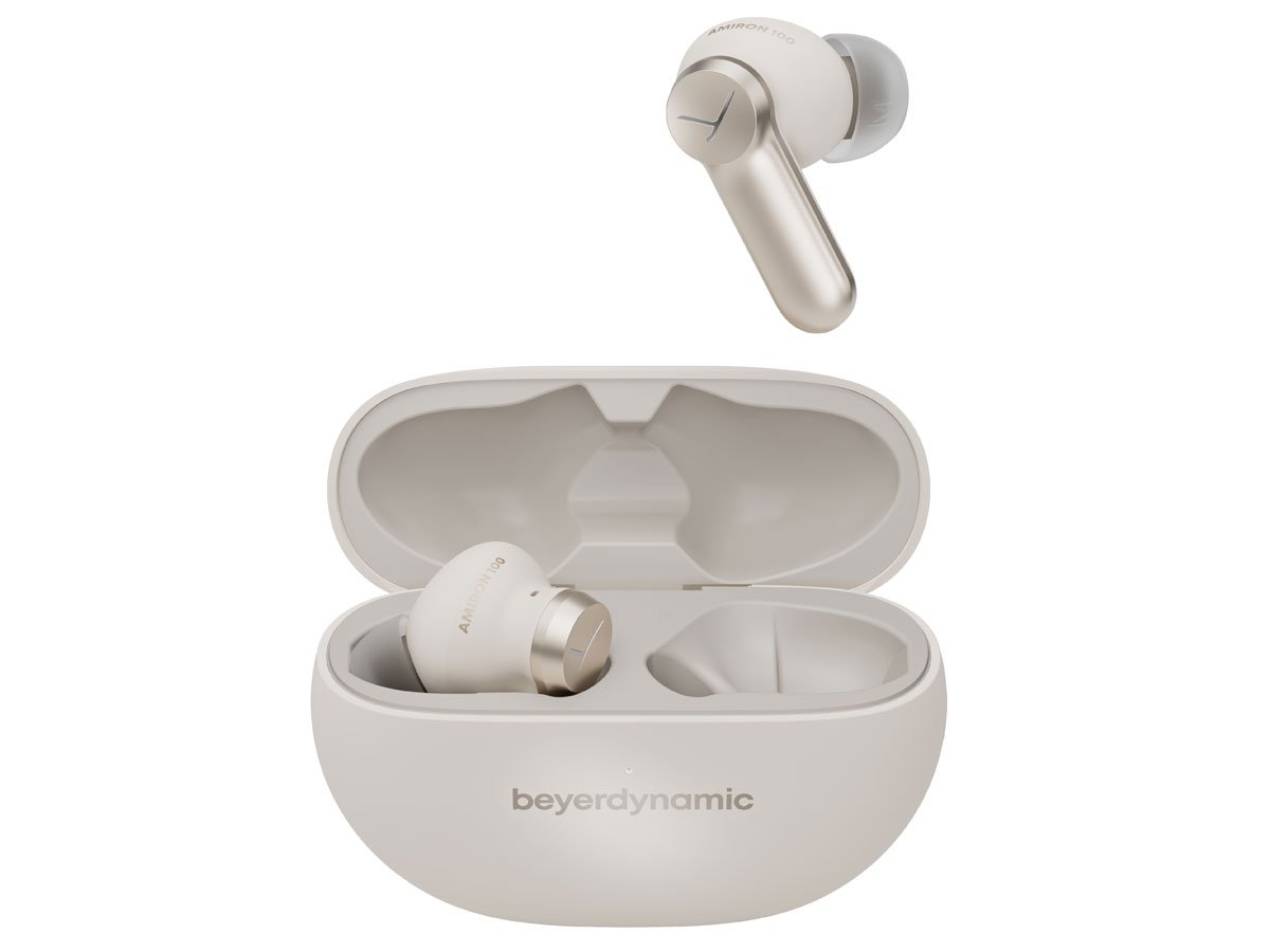 Słuchawki bezprzewodowe Beyerdynamic Amiron 100 Kremowe - Widok ogólny