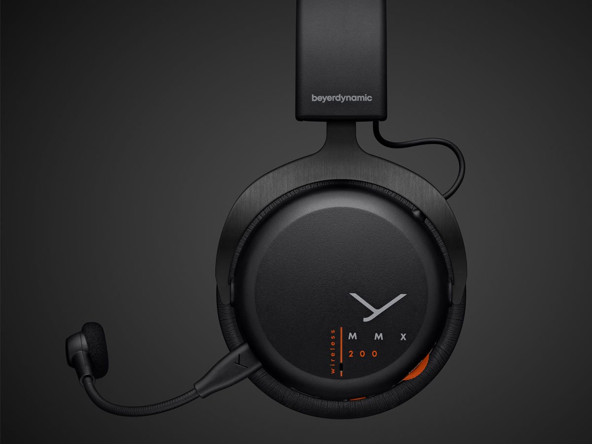 Słuchawki bezprzewodowe Beyerdynamic MMX 200 Czarne - Komfort na najwyższym poziomie
