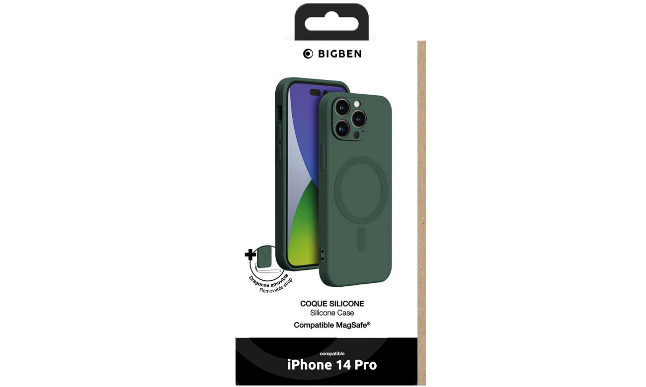 BigBen MagSafe Compatible Silicone Case opakowanie