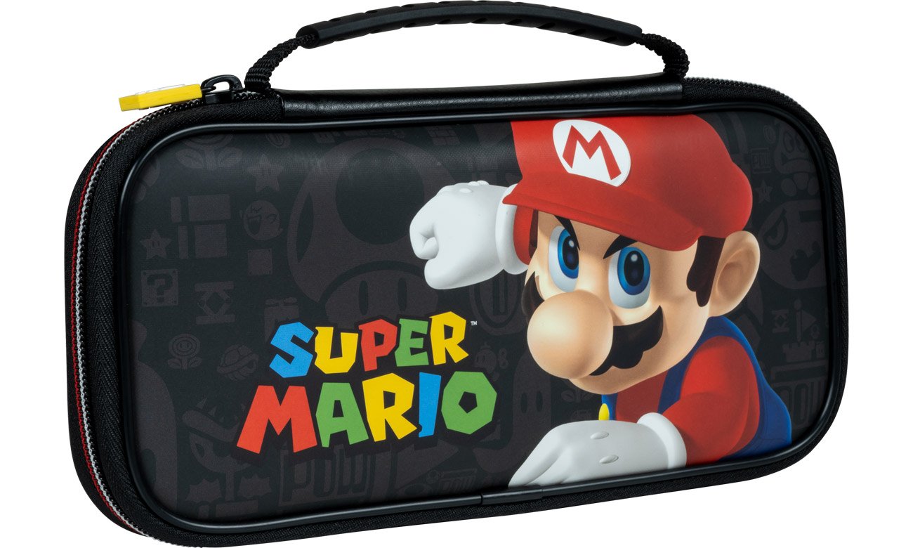 Etui BigBen NNS533 Super Mario na konsolę Nintendo Switch - Widok od przodu pod kątem