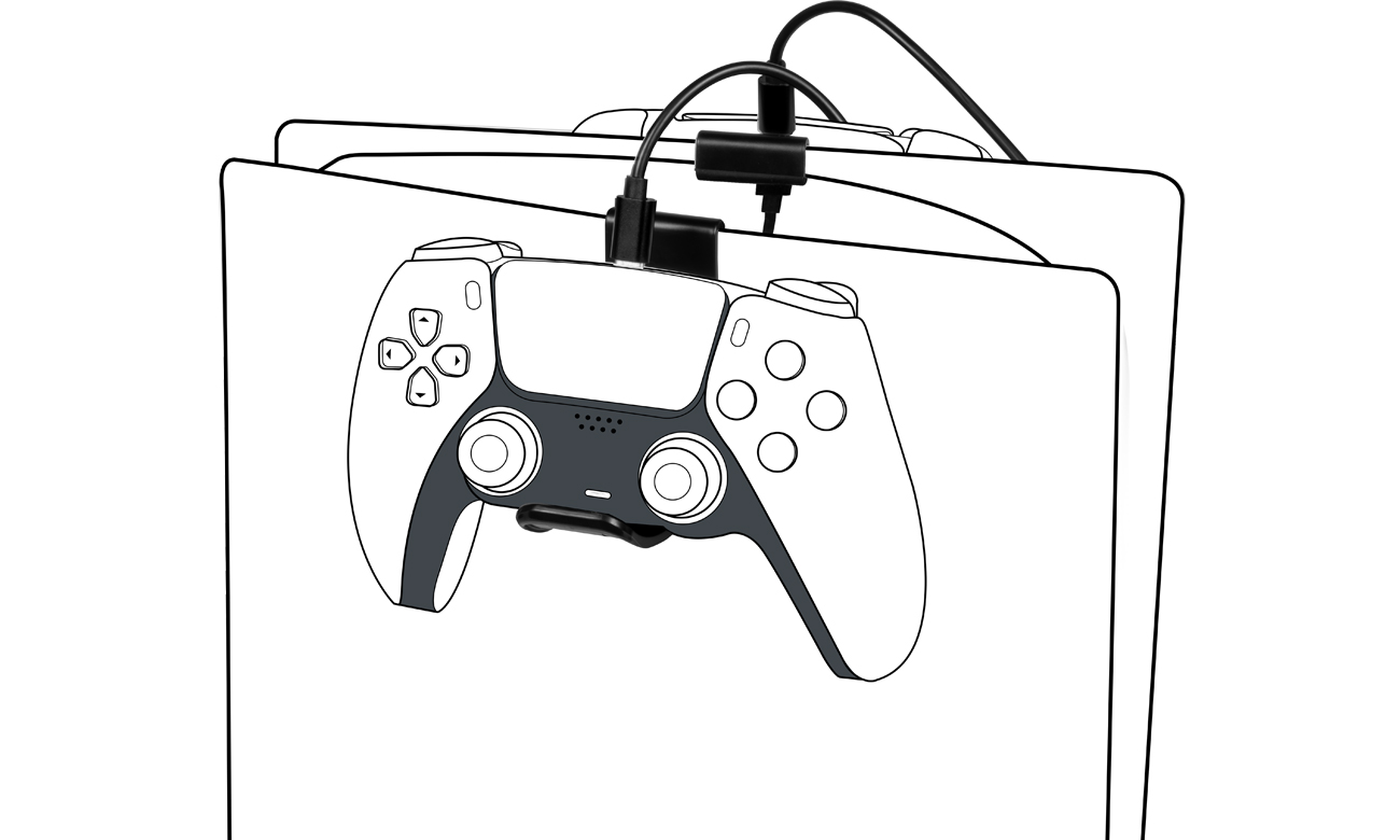 Zestaw z uchwytem do ładowania Dualsense i VR2 BigBen PS5 VR2 CHARGE KIT - Zastosowanie