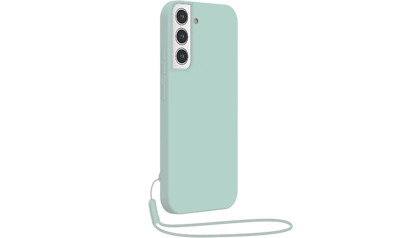 Etui BigBen Silicone Case do Samsung Galaxy S22+ miętowy