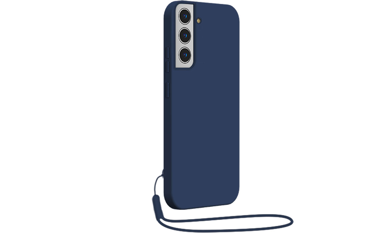 Etui BigBen Silicone Case do Samsung Galaxy S22+ niebieski