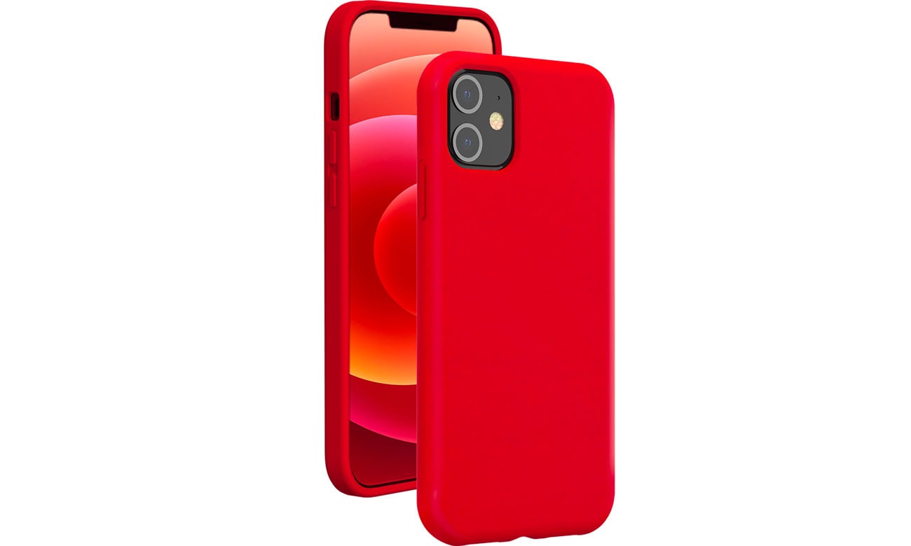 Etui BigBen Silicone SoftTouch Rouge
