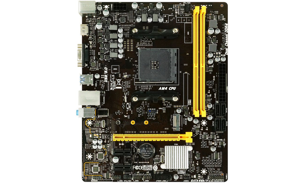 Biostar B450MH Mobo