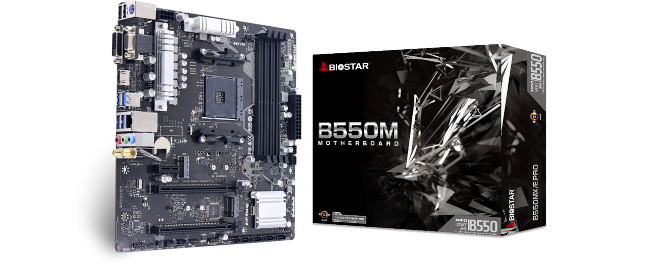 Biostar B550MX/E PRO płyta główna box