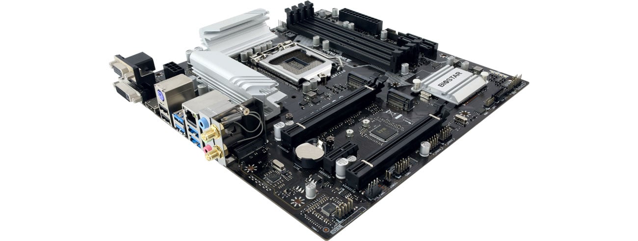 Biostar B560MX-E PRO Złącza